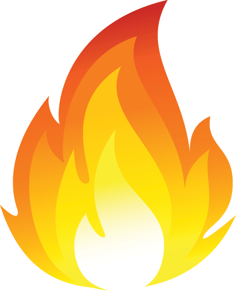 Detail Flame Vector Clipart Nomer 10