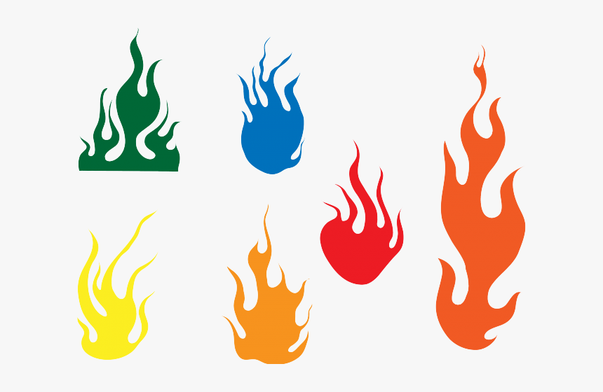 Detail Flame Vector Clipart Nomer 40