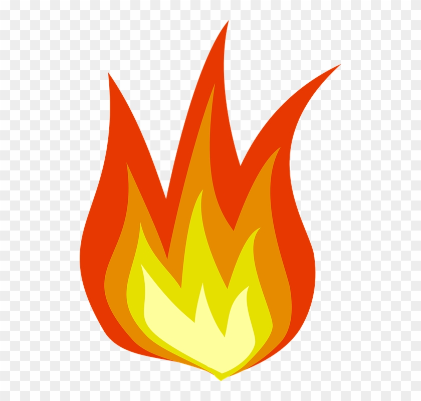 Detail Flame Vector Clipart Nomer 6