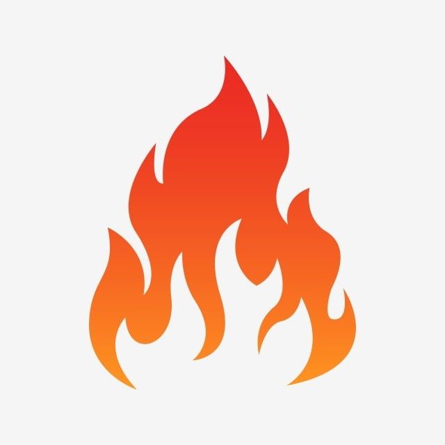 Detail Flame Vector Png Nomer 14