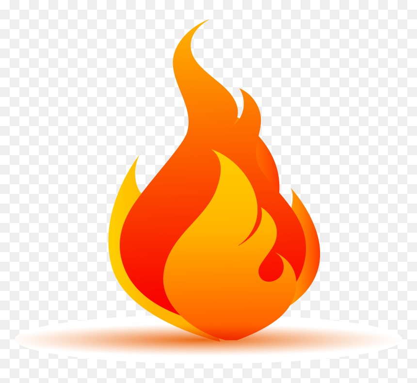 Detail Flame Vector Png Nomer 16
