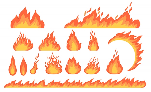 Detail Flame Vector Png Nomer 24
