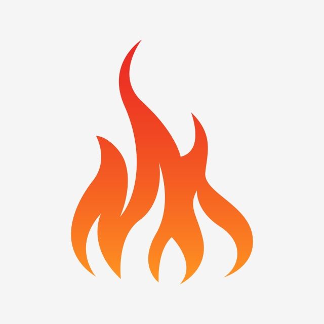 Detail Flame Vector Png Nomer 3