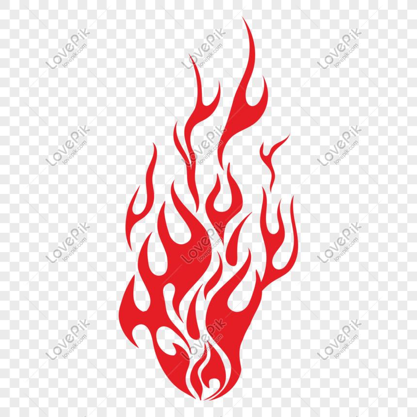 Detail Flame Vector Png Nomer 28