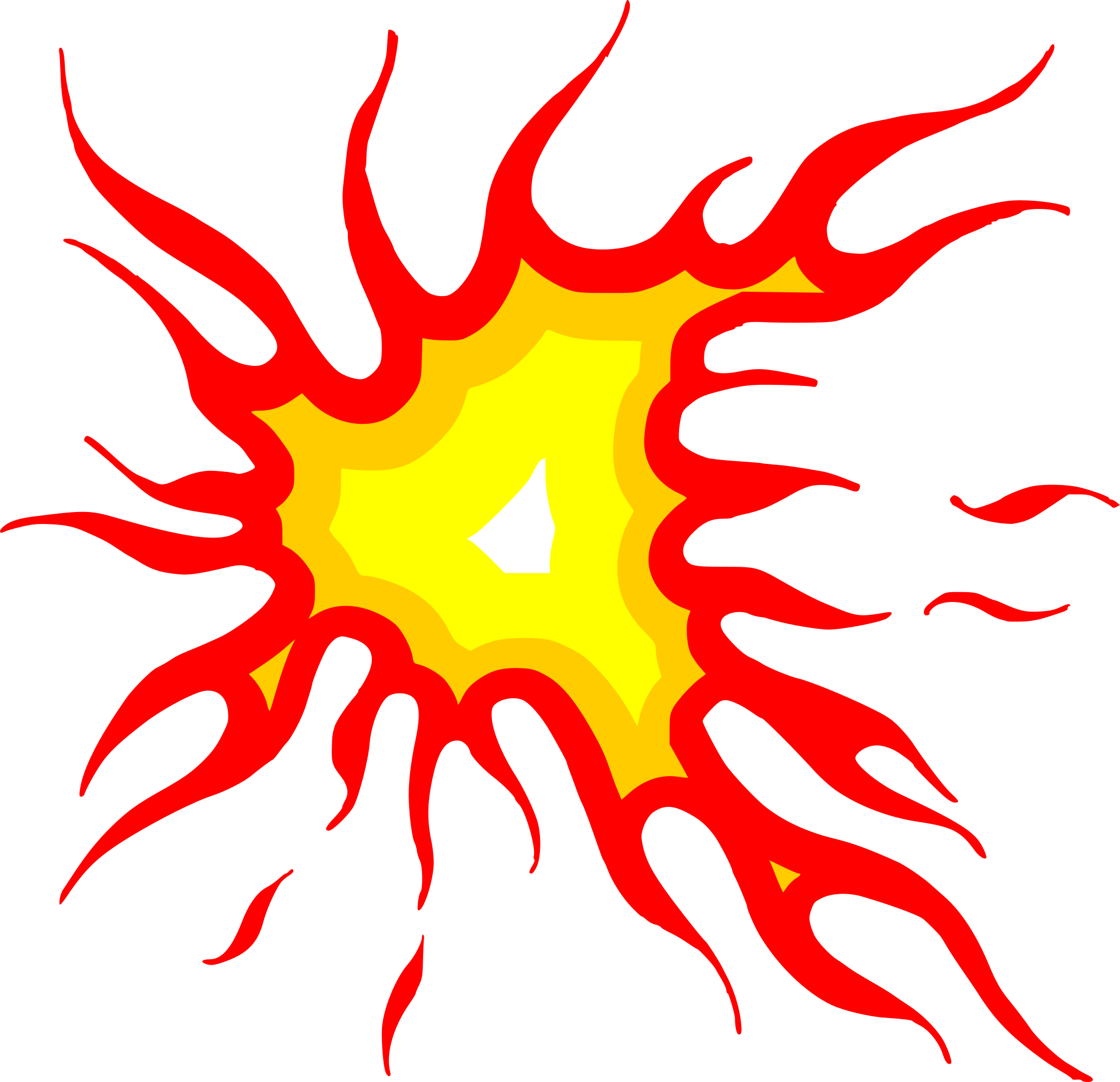 Detail Flame Vector Png Nomer 42