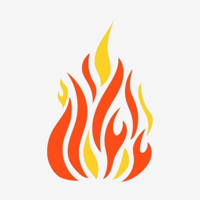 Detail Flame Vector Png Nomer 44