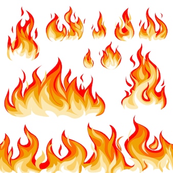 Detail Flame Vector Png Nomer 6