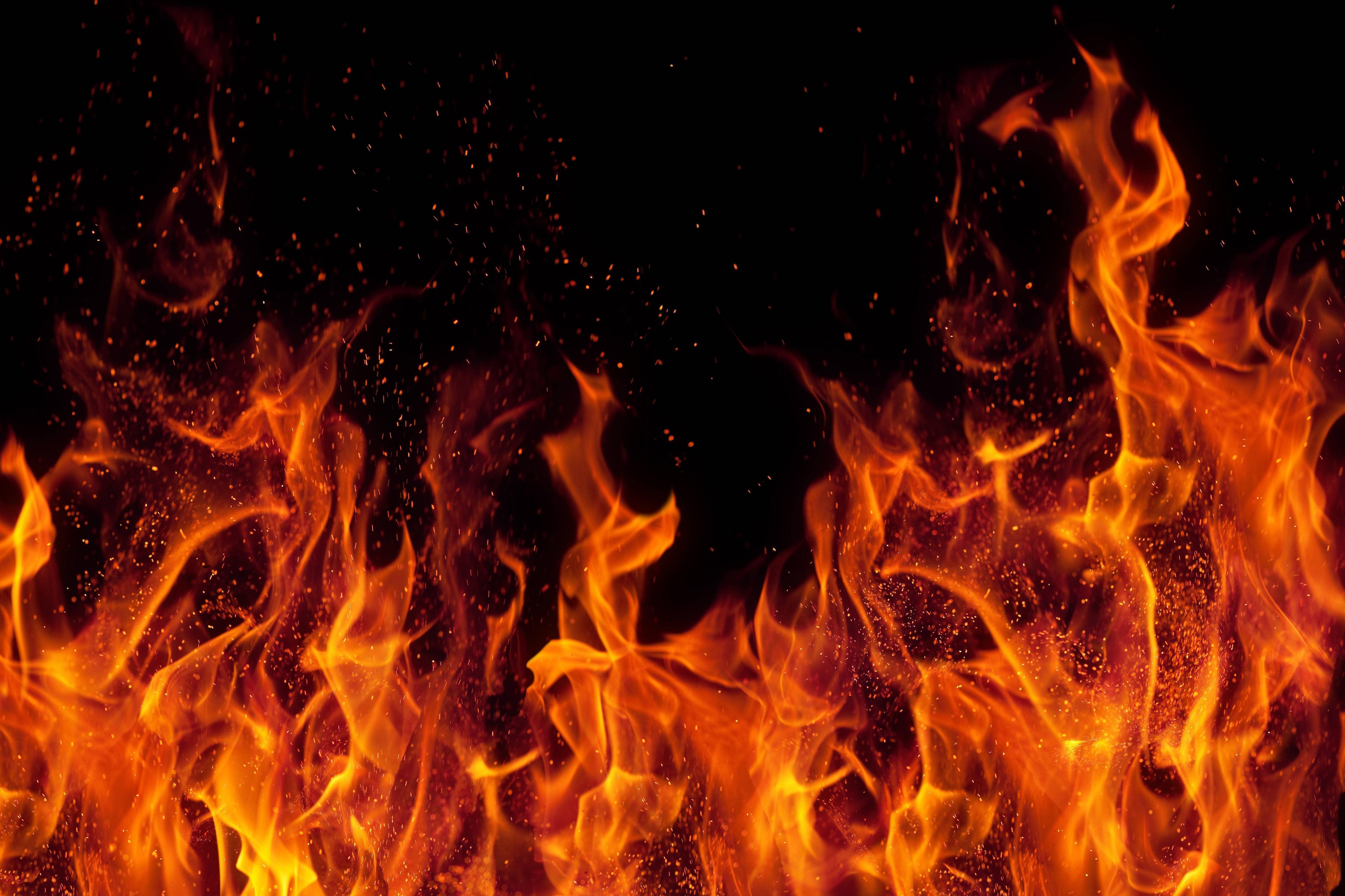 Flames Background Image - KibrisPDR