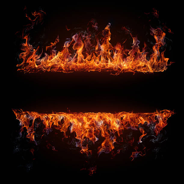 Detail Flames Background Image Nomer 7