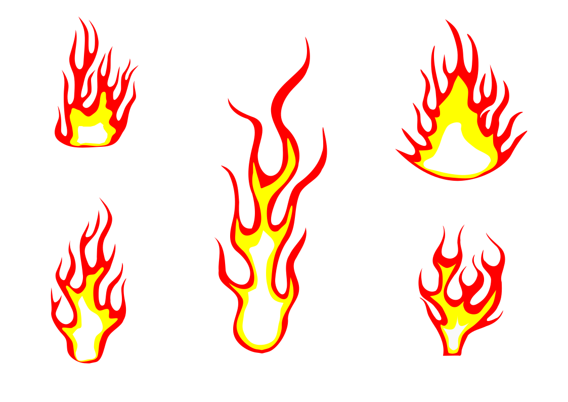 Detail Flames Clipart Png Nomer 17