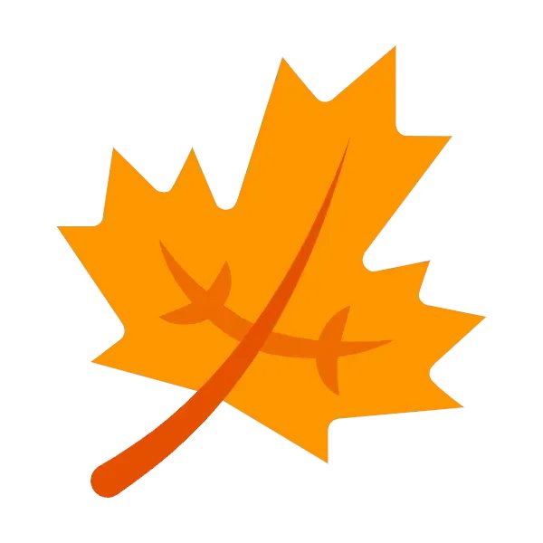 Detail Logo Orange Mit Blatt Nomer 8