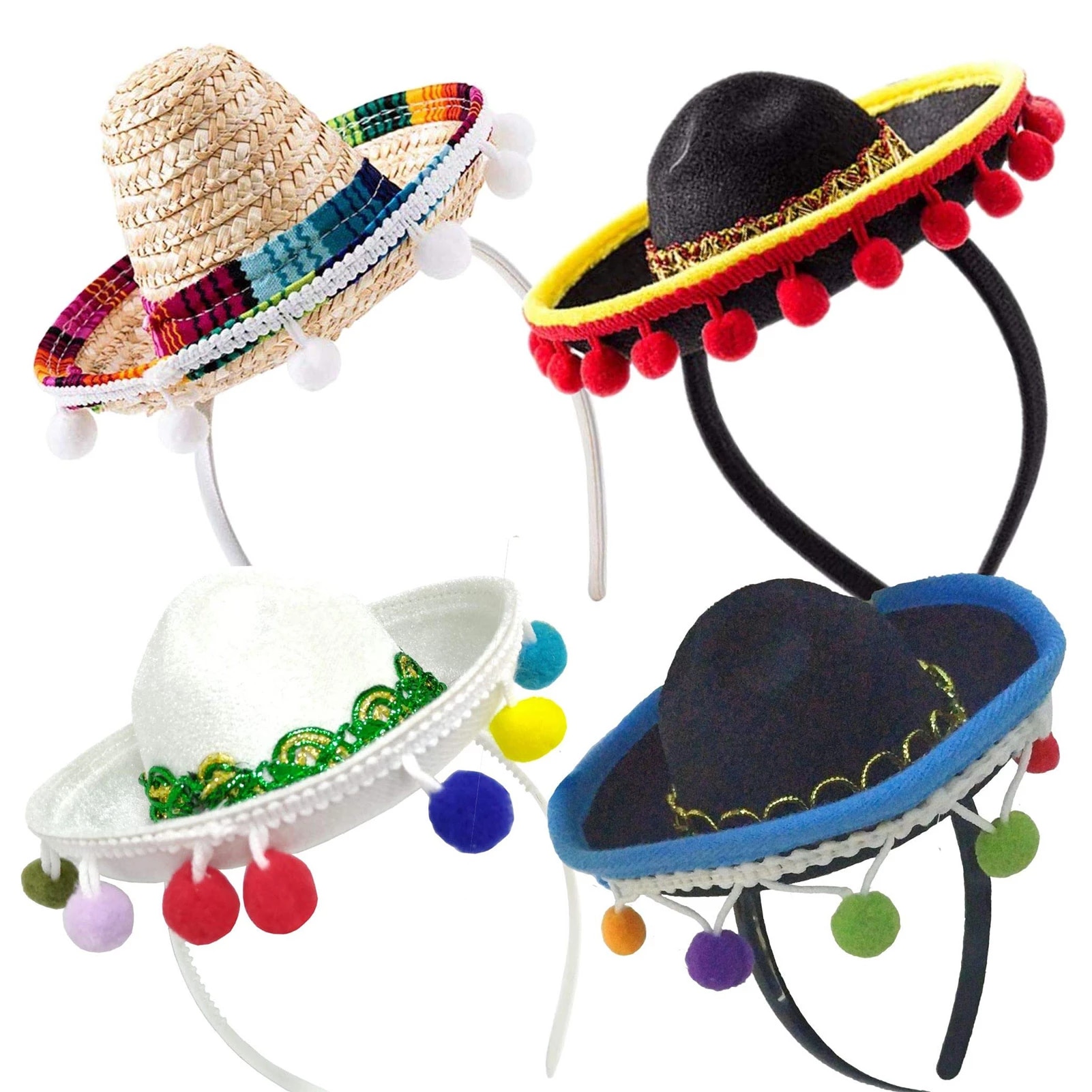 Detail Mini Sombrero Hats Nomer 13