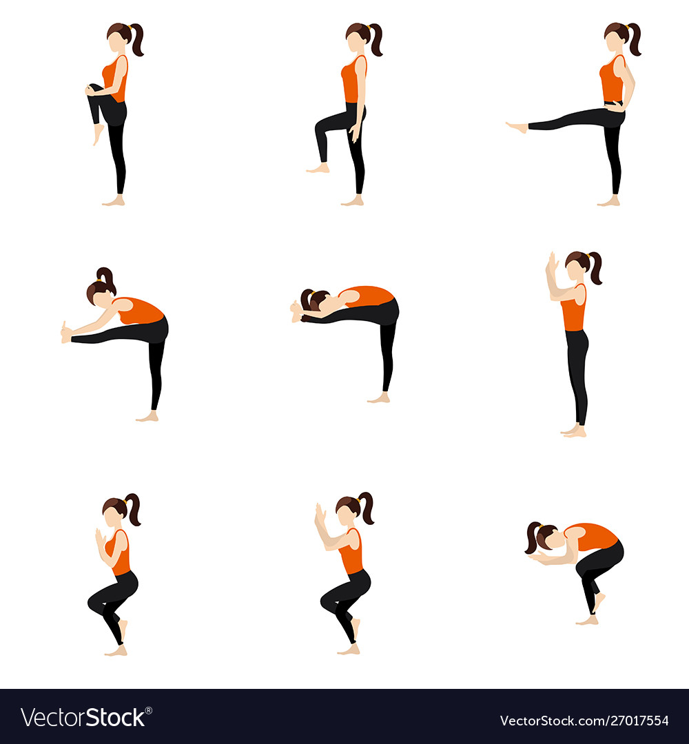 Detail Yoga Haltungen Nomer 4