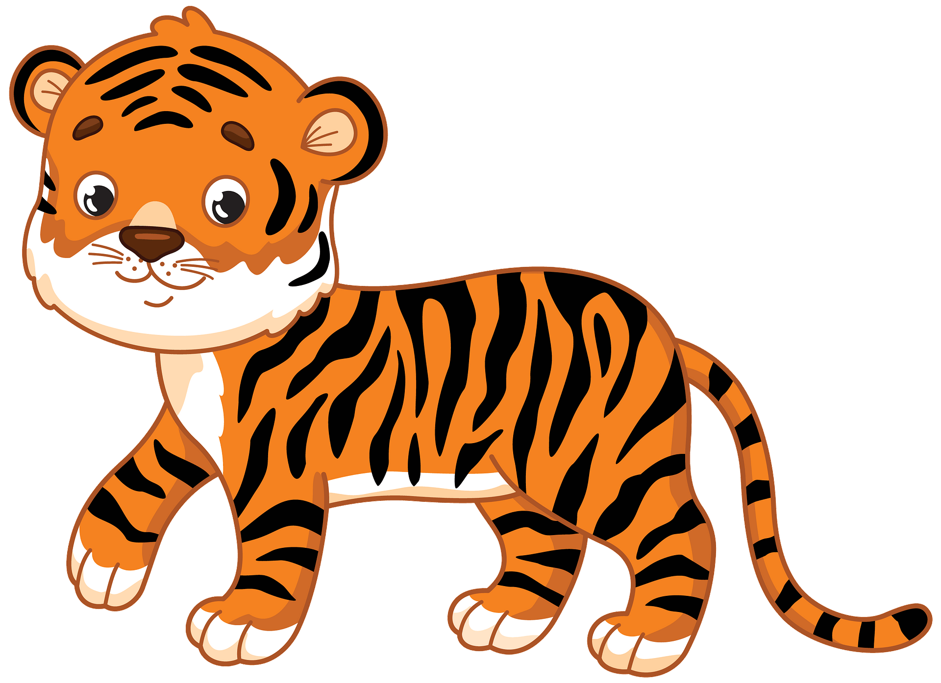 Detail Bilder Tiger Nomer 4