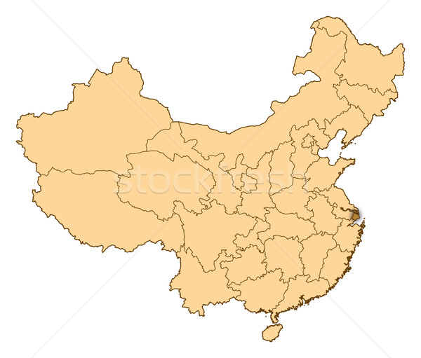 Detail China Landkarte Shanghai Nomer 12