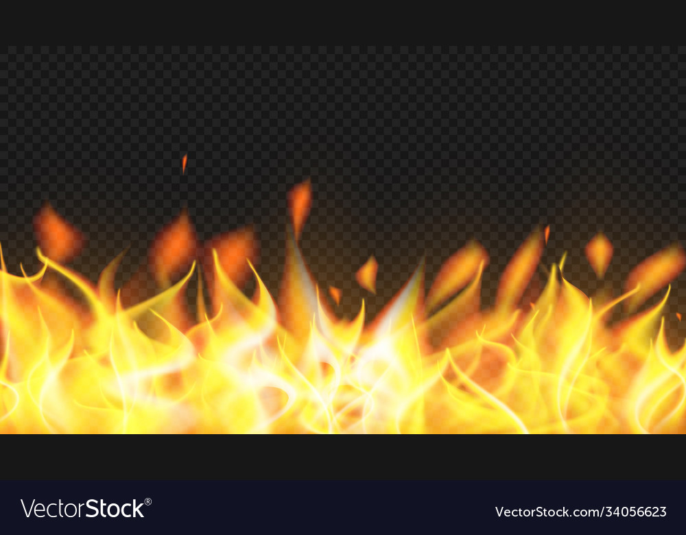 Detail Flames On Transparent Background Nomer 36