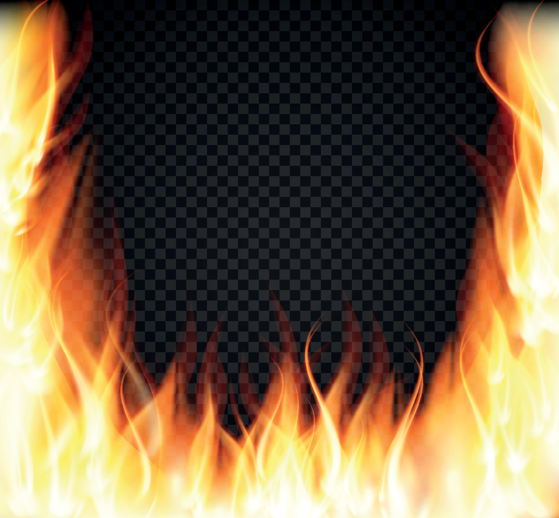 Detail Flames On Transparent Background Nomer 42