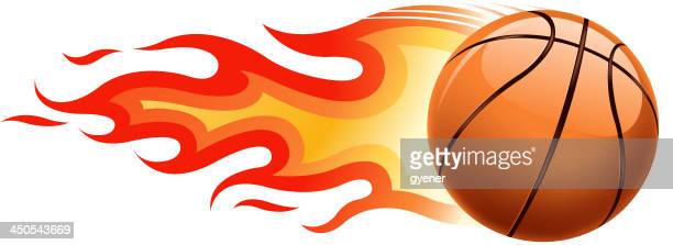 Detail Flaming Basketball Clipart Nomer 15