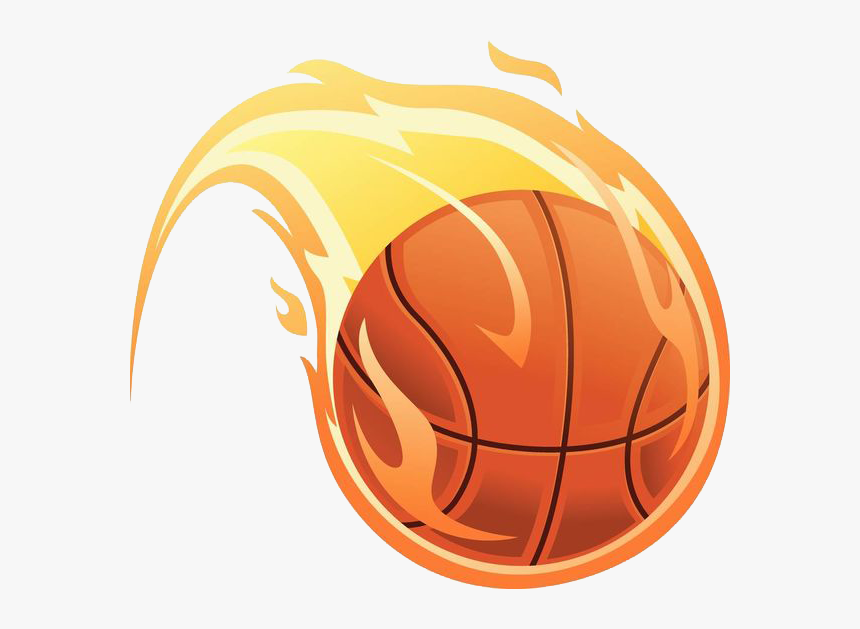 Detail Flaming Basketball Clipart Nomer 7