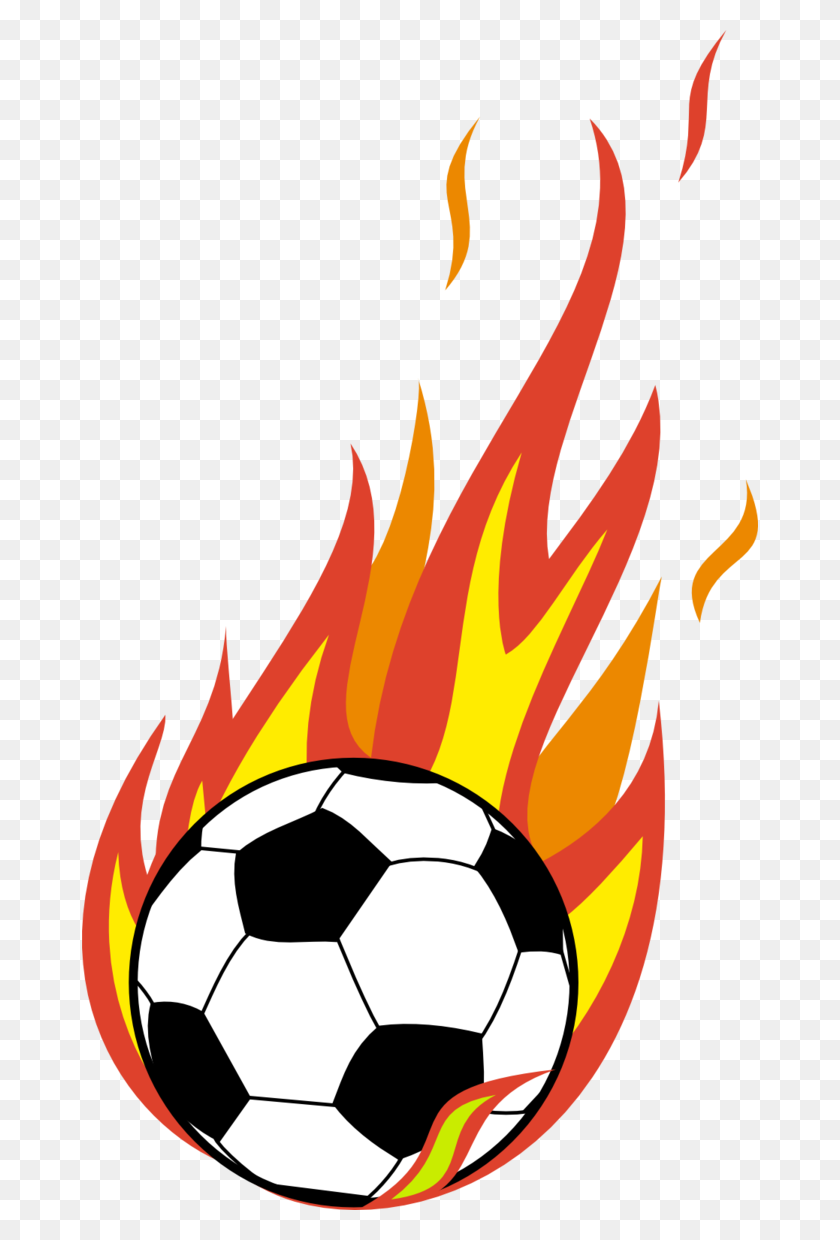 Detail Flaming Football Clipart Nomer 8