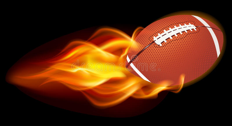 Detail Flaming Football Clipart Nomer 25