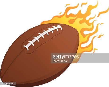 Detail Flaming Football Clipart Nomer 34