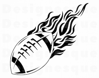 Detail Flaming Football Clipart Nomer 47