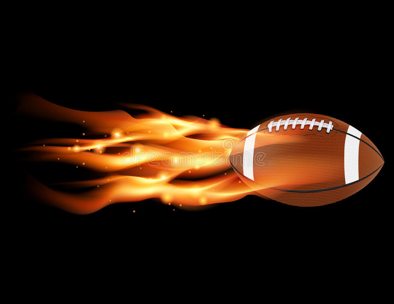 Detail Flaming Football Clipart Nomer 5