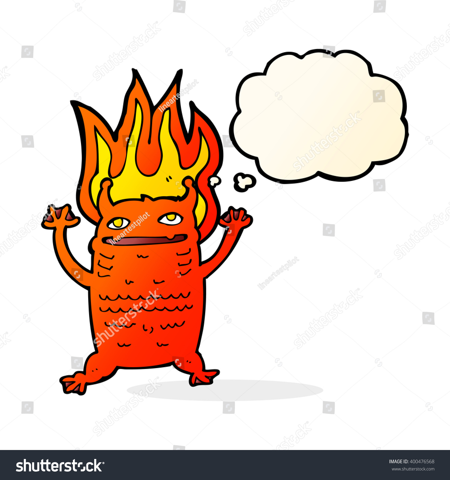 Detail Flaming Imp Nomer 27