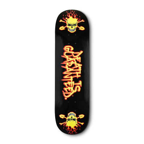 Detail Flaming Skull Skateboard Nomer 55