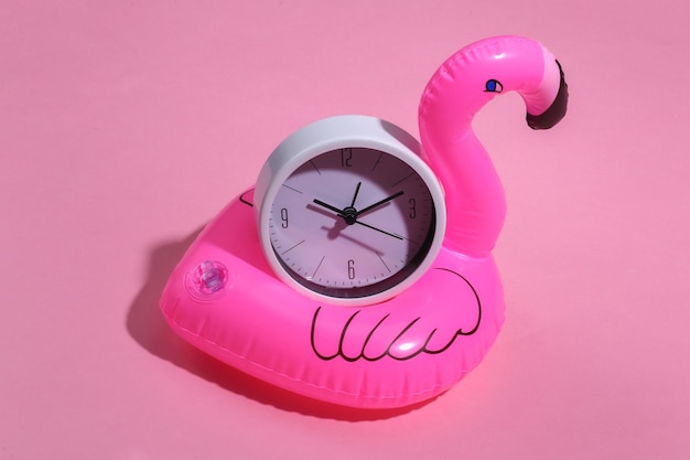 Detail Flamingo Alarm Clock Nomer 15