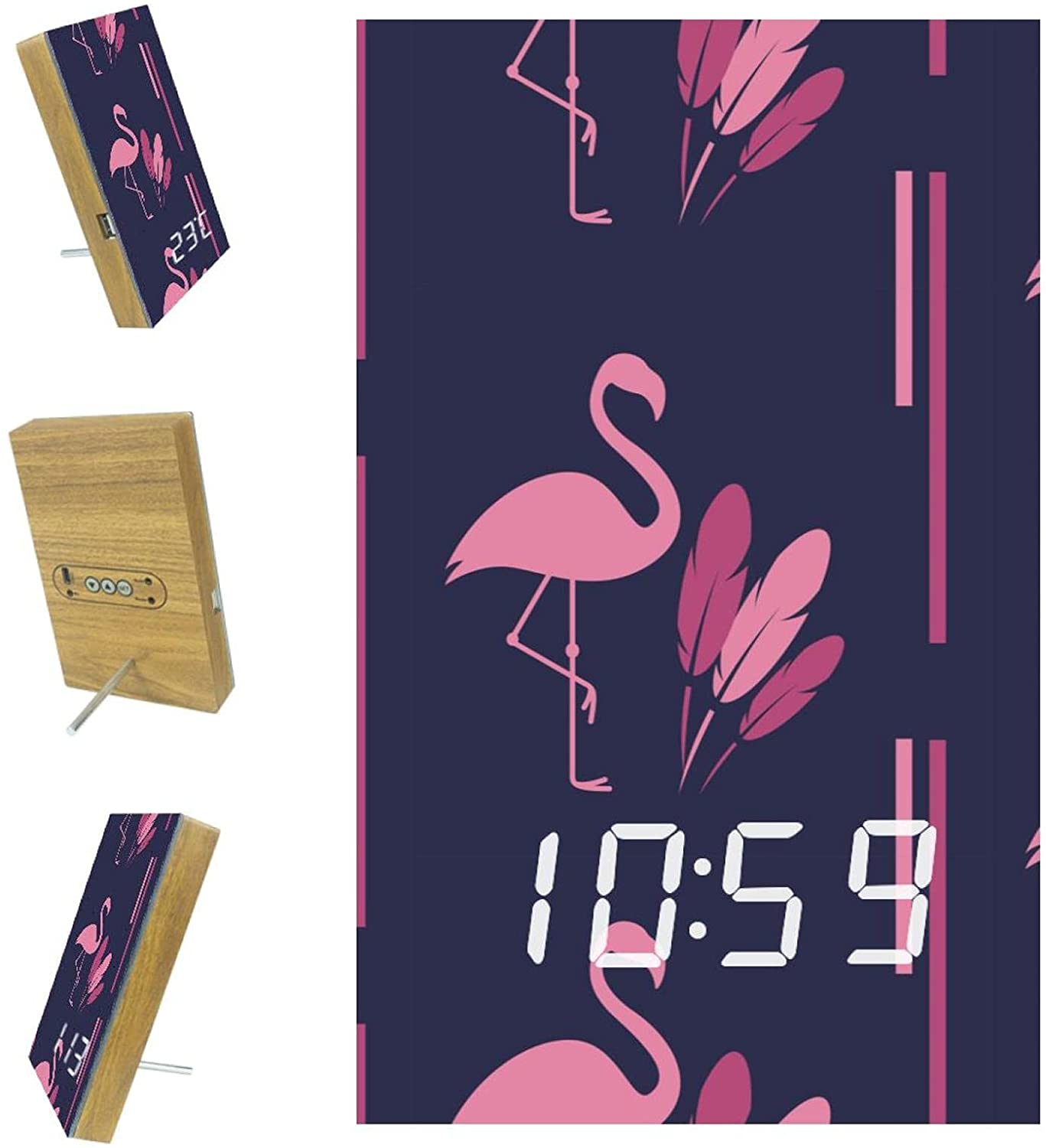 Detail Flamingo Alarm Clock Nomer 16