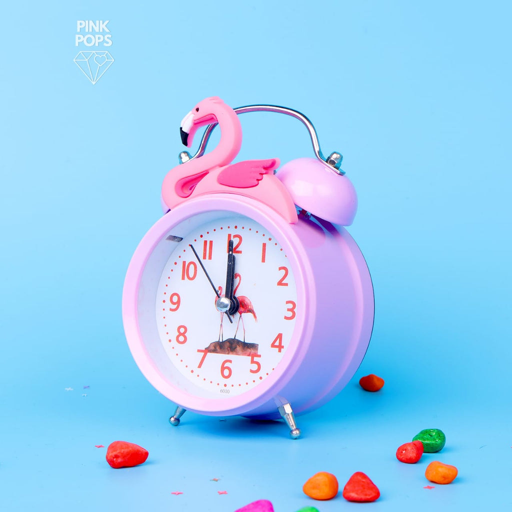 Detail Flamingo Alarm Clock Nomer 18
