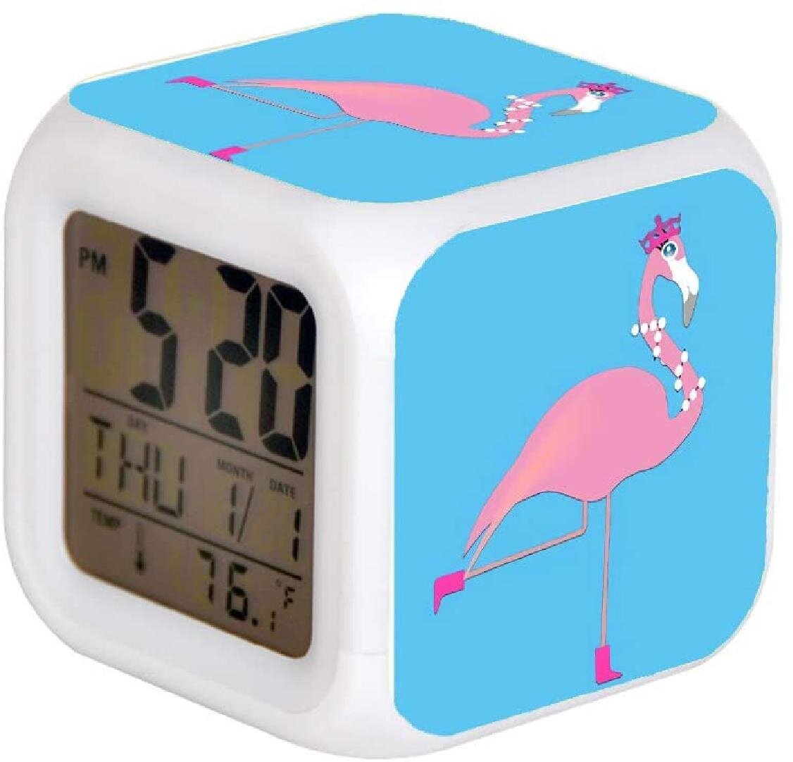 Detail Flamingo Alarm Clock Nomer 22