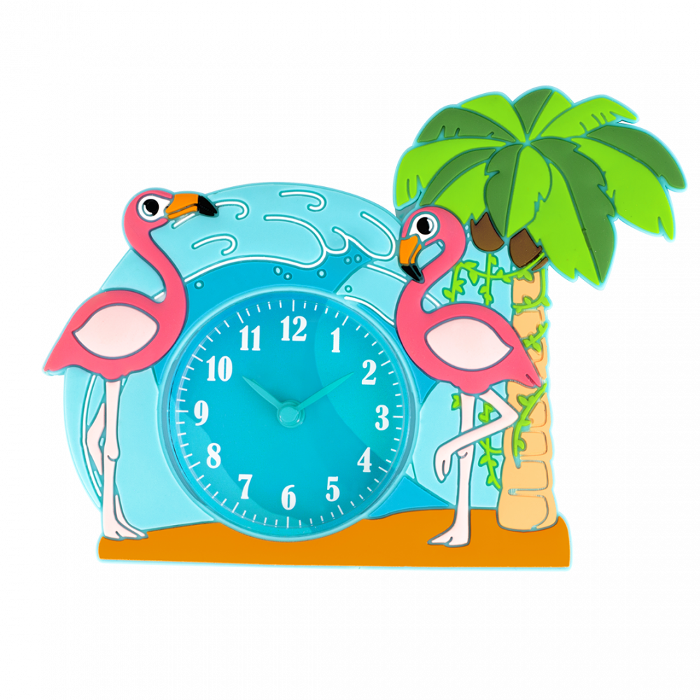 Detail Flamingo Alarm Clock Nomer 4