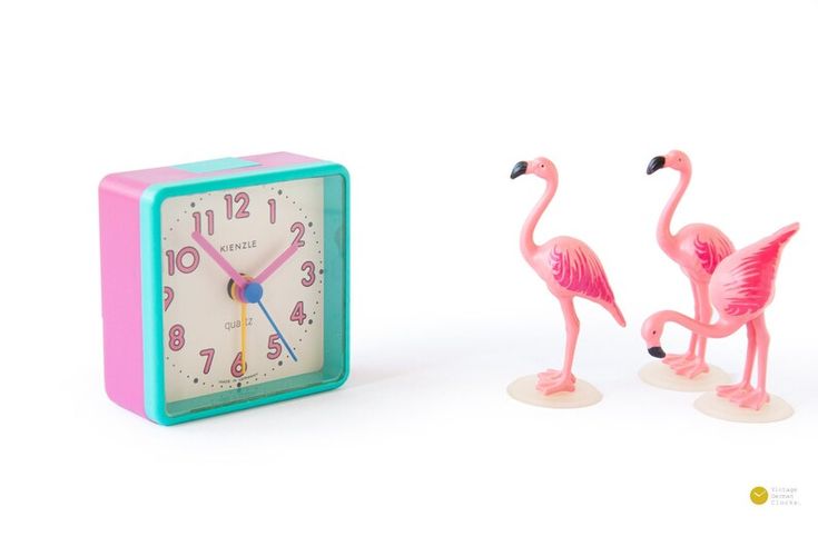 Detail Flamingo Alarm Clock Nomer 38