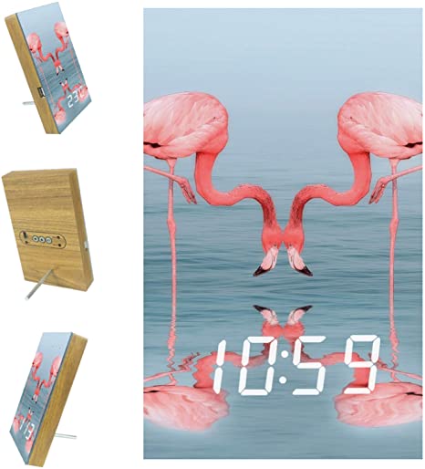 Detail Flamingo Alarm Clock Nomer 8