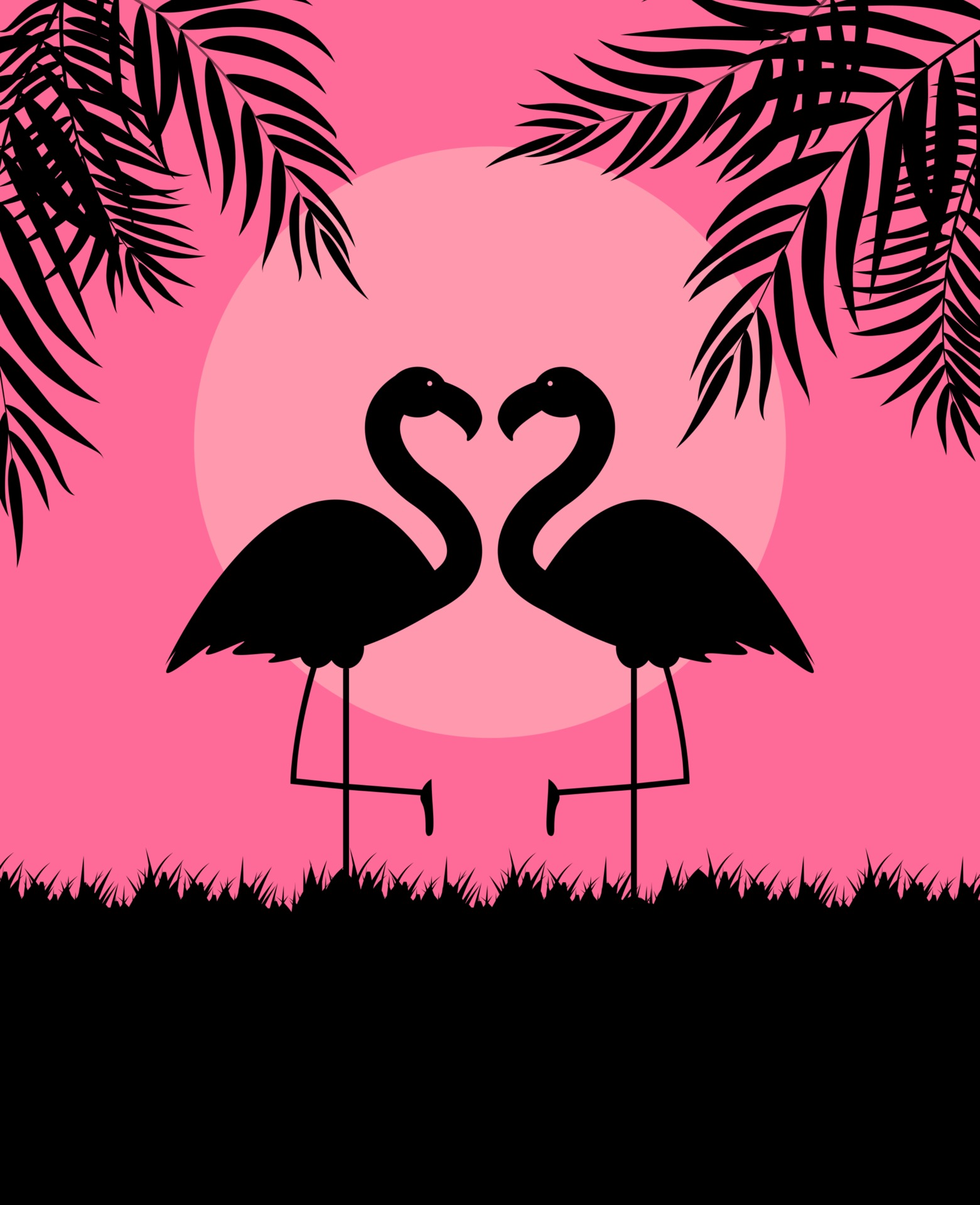 Detail Flamingo Backgrounds Nomer 24