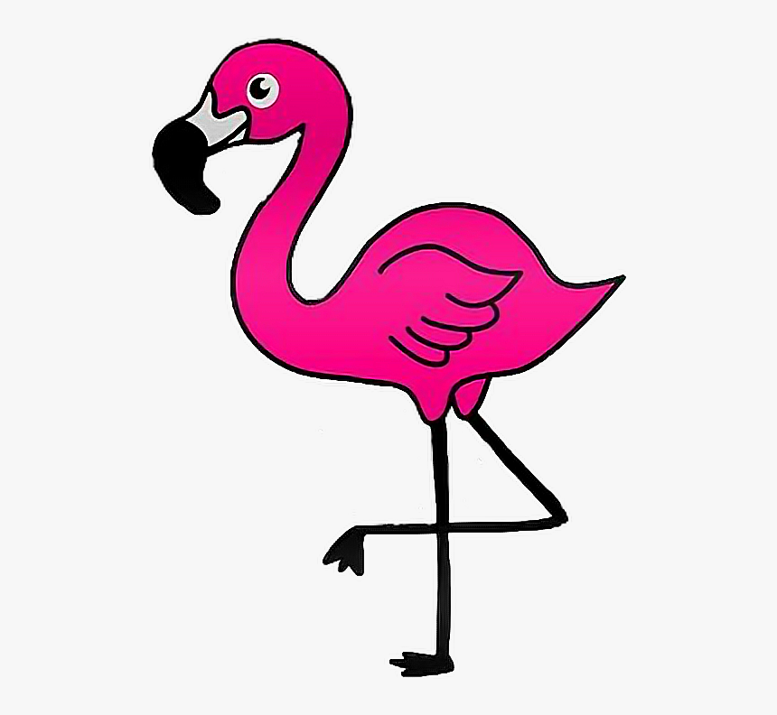 Detail Flamingo Clip Art Nomer 4
