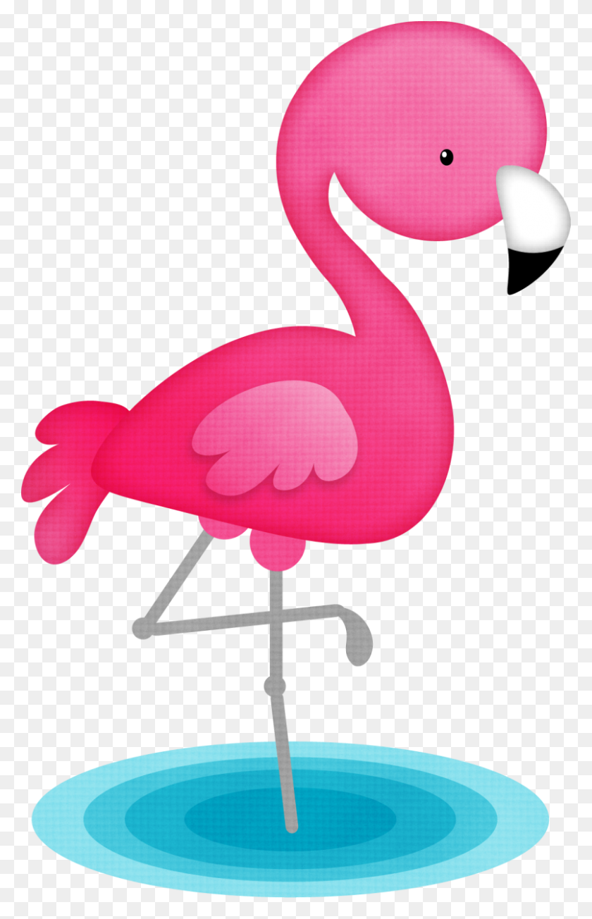 Detail Flamingo Clip Art Nomer 25