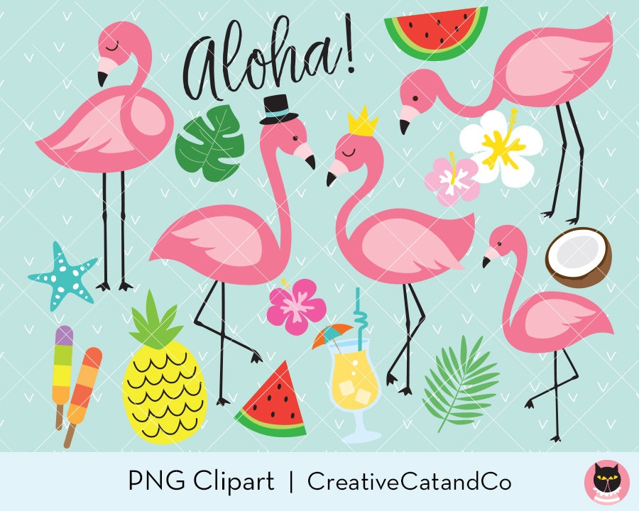 Detail Flamingo Clip Art Nomer 32