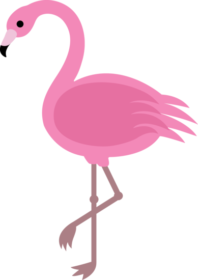 Detail Flamingo Clip Art Nomer 5