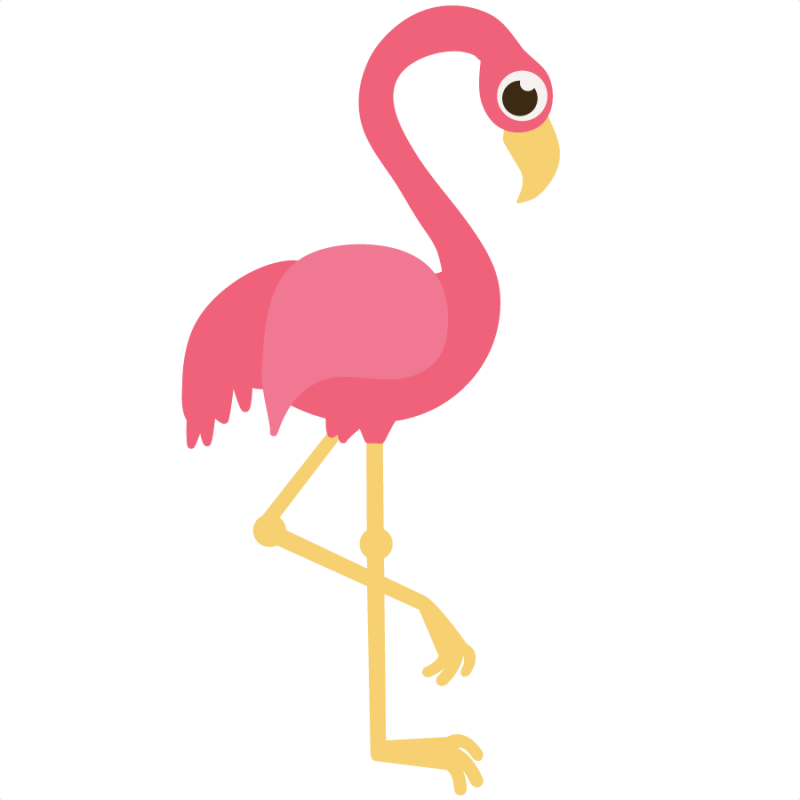 Detail Flamingo Clip Art Free Nomer 13