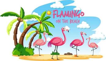 Detail Flamingo Clip Art Free Nomer 23