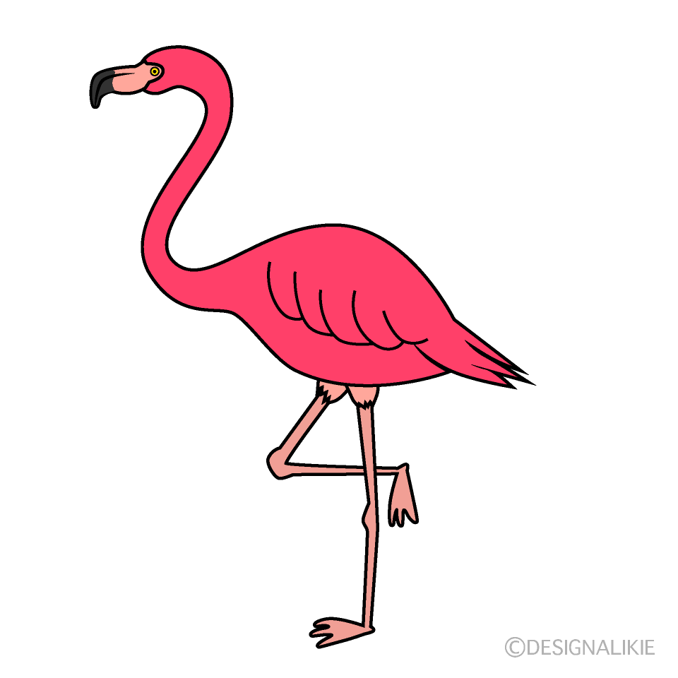 Detail Flamingo Clip Art Free Nomer 5