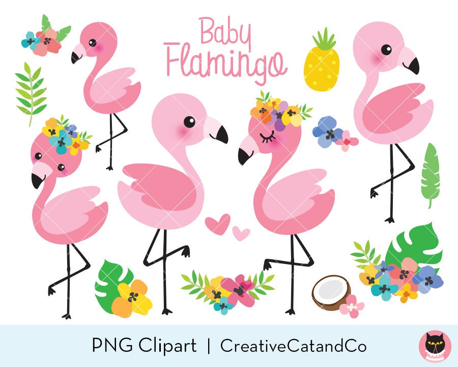 Detail Flamingo Clipart Nomer 33