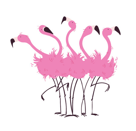 Detail Flamingo Clipart Nomer 41