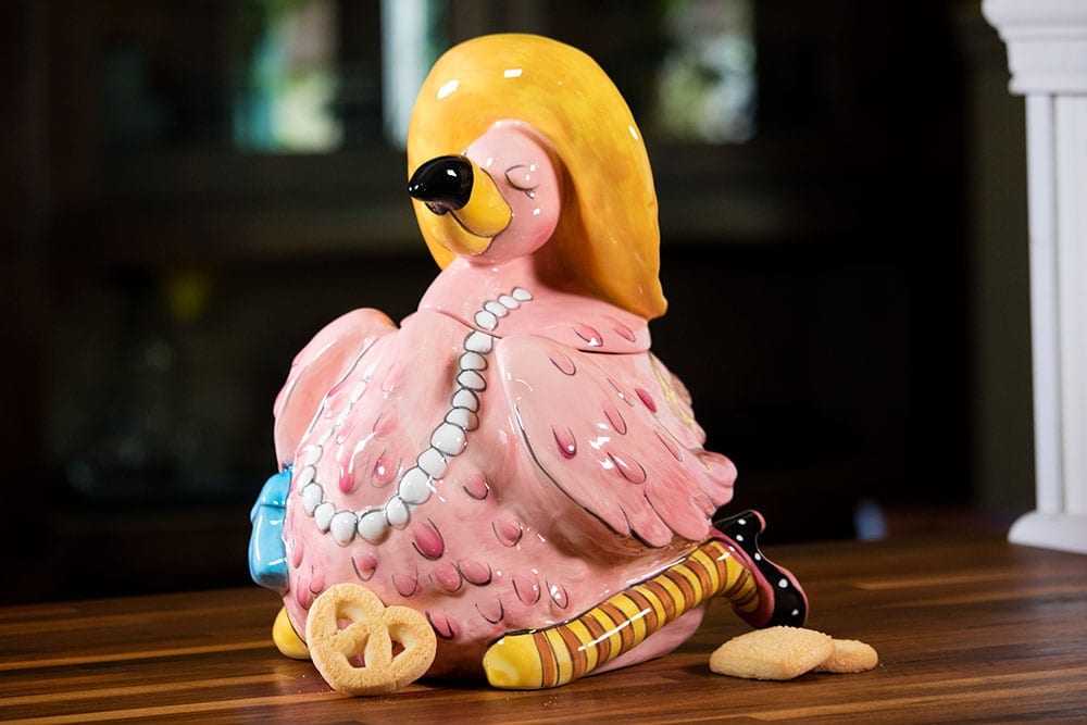 Detail Flamingo Cookie Jar Nomer 2