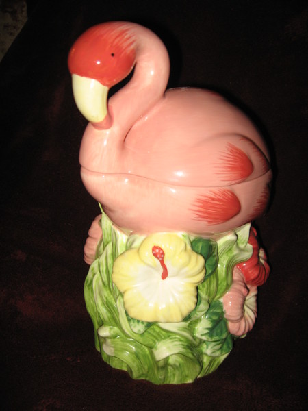 Detail Flamingo Cookie Jar Nomer 40