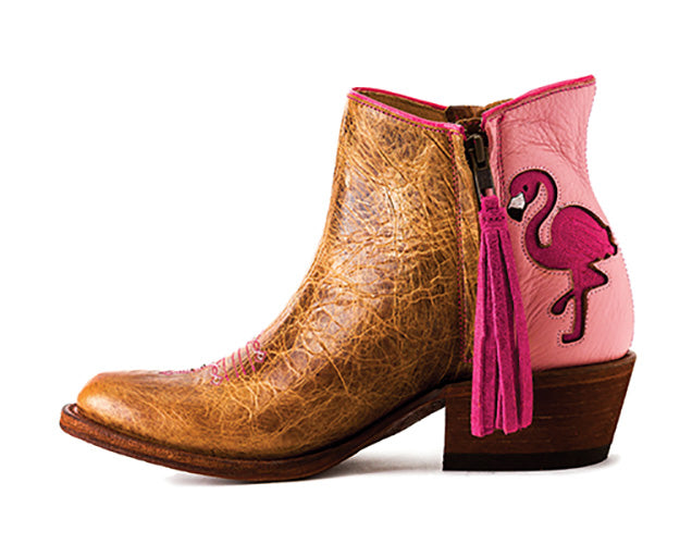 Detail Flamingo Cowboy Boots Nomer 10